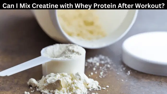 Can I Mix Creatine with Whey Protein After Workout?