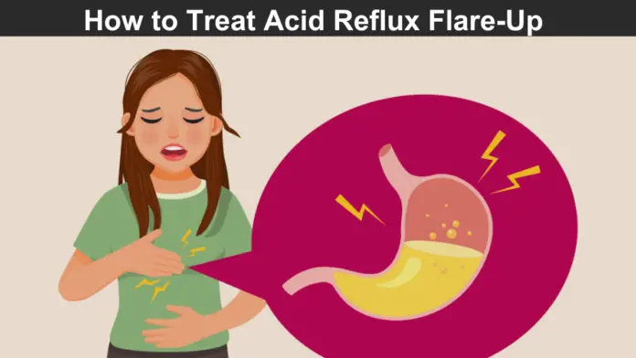 How to Treat Acid Reflux Flare-Up